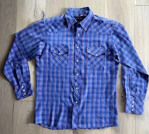 White Horse Men's Medium Western Pearl Snap Shirt